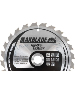 Makita Makblade Plus Z-40 250 x 30 x 2,8 mm pyörösahanterä Main Image