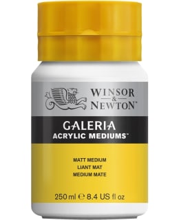 W&N ACRYLIC MATT MED 250ML MAALAUSAINE Main Image