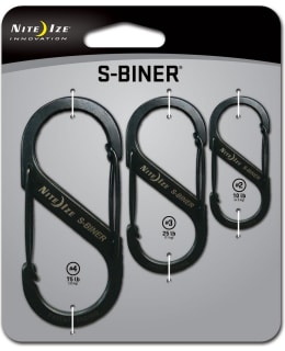NITE IZE S-BINER 2,3,4 BLACK KARBIINI Main Image