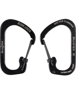 NITE IZE SLIDELOCK 2 MUSTA KARABIINI Main Image