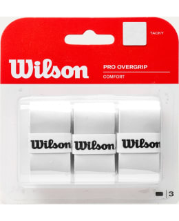WILSON PRO OVER GRIP 3KPL WHT GRIPPI Main Image