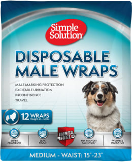 SS DISPOSABLE MALE WRAPS 12 PCS M Main Image