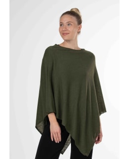 LASESSOR JUOLAS PONCHO OLIVE Main Image