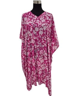 LAV BY LASESSOR CAPRI PONCHO FUKSIA Main Image