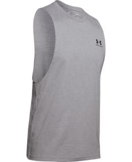 UA LEFT CHEST CUT TANK M 1329286-035-M Main Image
