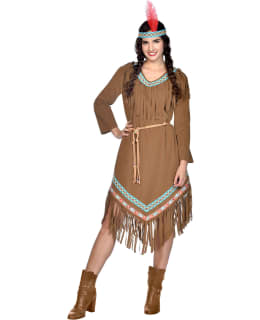 NAISTEN ALKUPERÄISKANSOJ ASU L ROOLIASU Main Image