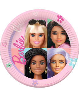 Barbie paper plate 23 cm 8 pcs Main Image