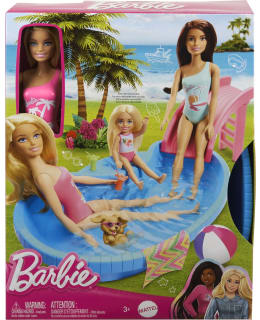 BARBIE POOL WITH DOLL PLAYSET Main Image