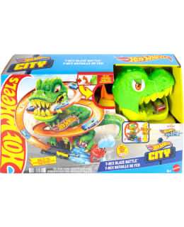 HOT WHEELS CITY T-REX FIRE STATION Main Image