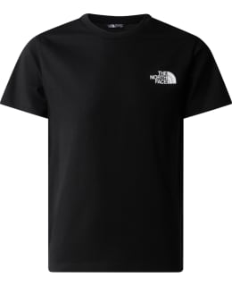 TNF TEEN S/S SIMP TEE JR NF0A87T4JK31 S Main Image