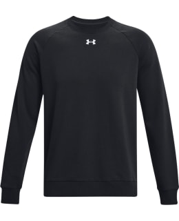 UA RIVAL FLEECE CREW 1379755 001 LG Main Image