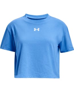 UA CROP LOGO SS G 1380878 464 YLG Main Image