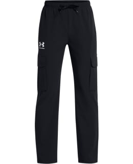 UA B ICON WOVEN PANT JR 1386702 001 YMD Main Image