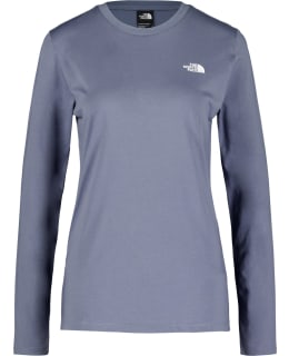 TNF W L/S SIMPL DOME TEE NF0A87QPBTR1 S Main Image