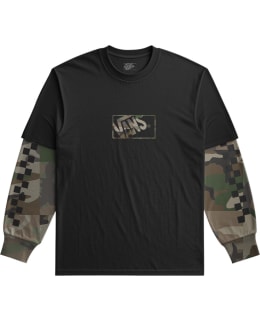 VANS CAMO TWOFER JR VN000ZM3BLK1 L Main Image