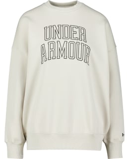 UA RIVAL FLC VARSIT CREW W 6007880 110 M Main Image