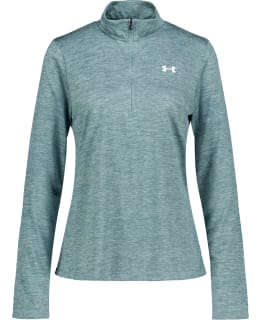 UA TECH 1/2 ZIP TWIST W 1384225 587 S Main Image