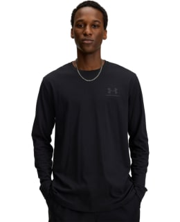 UA LEFT CHEST LS M 1329585 002 XXL Main Image