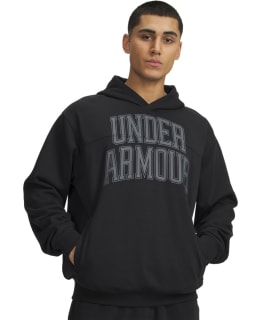 UA RIVAL GRAPHIC HOODIE M 6014686 001 MD Main Image