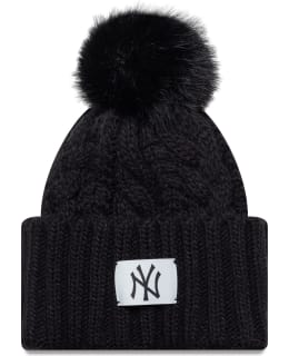 NEW ERA W.CABLE WIDE BEANIE 60691296-BLK Main Image