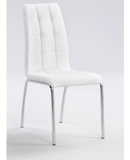 KRISTA VALKOINEN PU NAHKA TUOLI Main Image