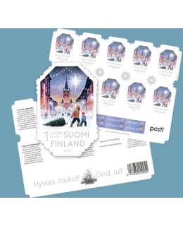 JOULUKATU 1.LK JOULUPOSTIMERKKI Main Image