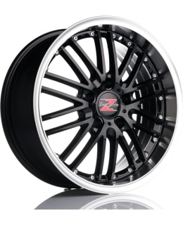 BARZETTA BAVIERA BLACK 8X18/5X108/38 VAN Main Image