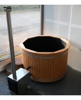 Fimex 678 hot tub with outdoor stove Main Image