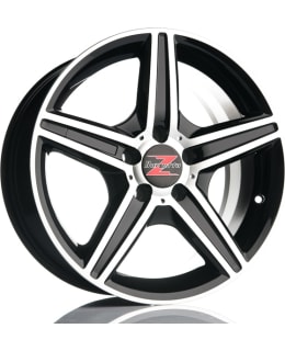 BARZETTA ZANARDI BLACKPOLISH 8X17/5X112/ Main Image