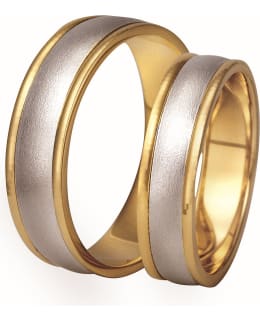 3D Gold 120-5 kelta-valkokultainen sormus Main Image