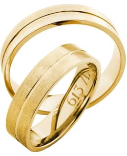 3D Gold 613-5 keltakultainen sormus Main Image