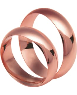 3D Gold 629-4 punakultainen sormus Main Image