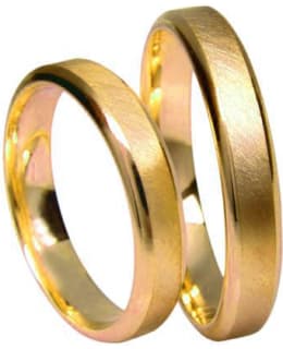 3D Gold 631-4 keltakultainen sormus Main Image