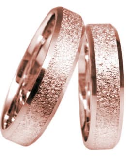 3D Gold 632-4 punakultainen sormus Main Image