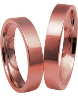 3D Gold 633-4 punakultainen sormus Main Image