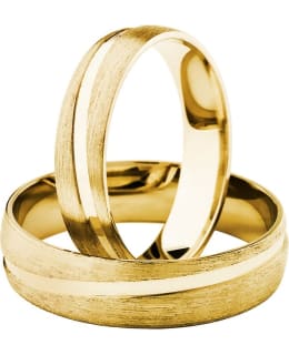 3D Gold 664-4,5 keltakultainen sormus Main Image