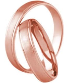 3D Gold 681-4 red gold ring Main Image