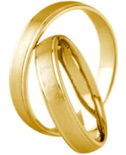 3D Gold 681-4 keltakultainen sormus Main Image