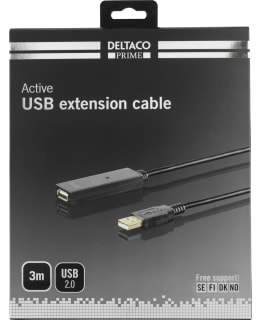DELTACO USB2-EX3M 3M AKT USB KAAPELI Main Image