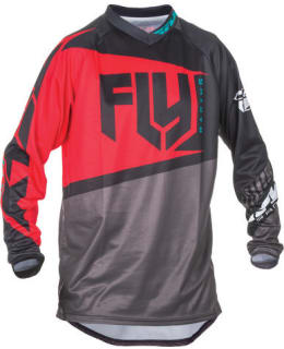 FLY F-16 JERSEY RED-BLACK-GREY M Main Image