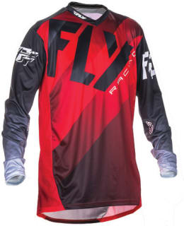FLY LITE JERSEY RED/BLACK/WHITE XL Main Image