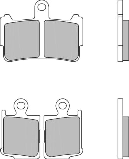 BREMBO BRAKEPADS SINTERED FRONT ROAD Main Image