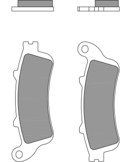 BREMBO BRAKEPADS SINTERED REAR ROAD Main Image