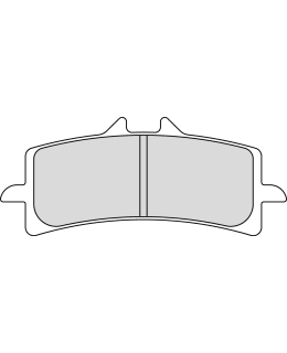 FERODO FDB2260 BRAKE PADS ORGANIC CPRO R Main Image