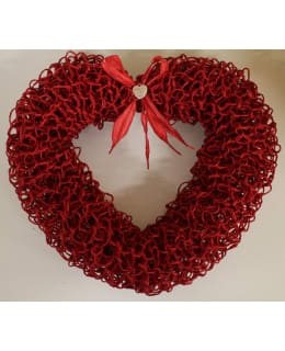 FILONA PUNAINEN SYDÄN-KRANSSI Main Image