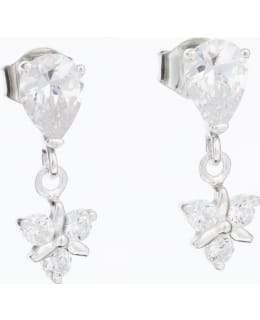 OK 1H063 silver earrings Main Image