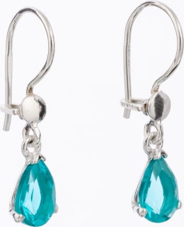 OK 2H109 silver earrings Main Image
