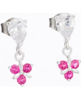 OK 3H063 silver earrings Main Image