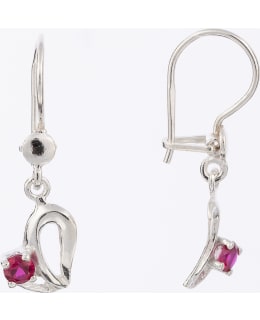 OK 3H120 silver earrings Main Image
