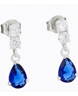 OK 4H044 silver earrings Main Image